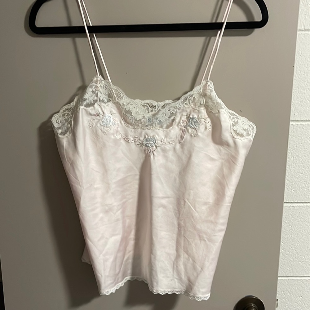 Vintage Pink Y2K tank top